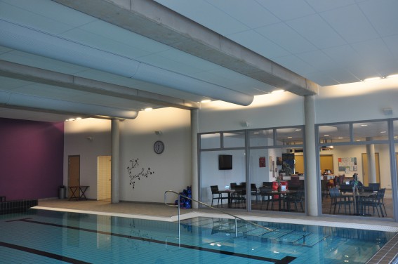 Het zwembad van Active Health Center Leidschenveen in den Haag
